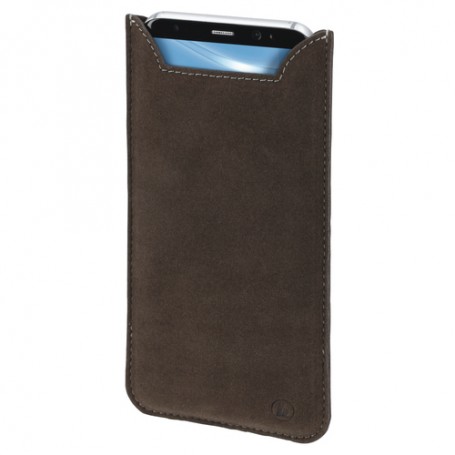 Hama "Soft Fleece" custodia per cellulare Custodia a tasca Marrone (00196883)