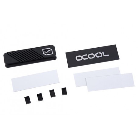 Alphacool 11770 ventola per PC Unità allo stato solido Dissipatore Nero 1 pz (11770)
