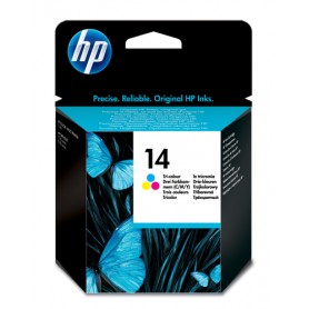 HP 14 cartuccia d'inchiostro 1 pz Originale Ciano, Magenta, Giallo (C5010DE)