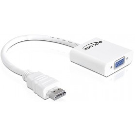 DeLOCK 65346 cavo e adattatore video HDMI tipo A (Standard) Bianco (65346)