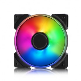 Fractal Design Prisma AL-12 3P Case per computer Ventilatore 12 cm Nero, Bianco (FD-FAN-PRI-AL12-3P)