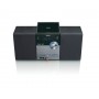 Lenco MC-150 impianto stereo portatile Analogico e digitale 22 W Nero, Argento (MC-150)