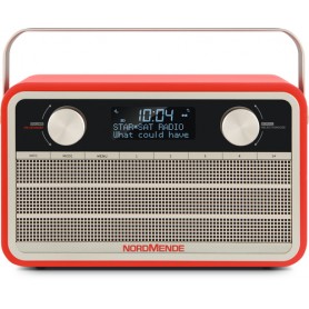 TechniSat Transita 120 Portatile Digitale Beige, Rosso (78-3001-00)