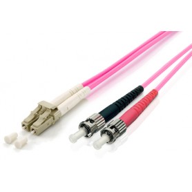 Equip 255545 cavo a fibre ottiche 5 m LC ST OM4 Viola (255545)
