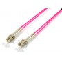 Equip 255515 cavo a fibre ottiche 5 m LC OM4 Viola (255515)