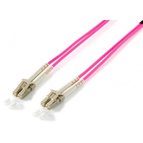 Equip 255519 cavo a fibre ottiche 0,5 m LC OM4 Viola (255519)