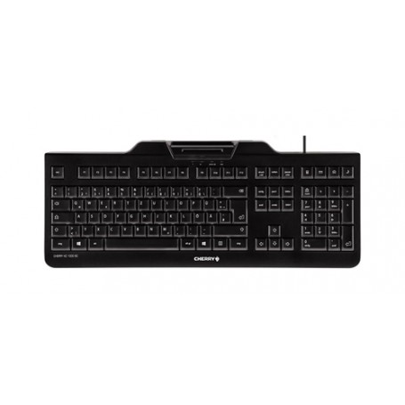 CHERRY KC 1000 SC tastiera USB QWERTZ Svizzere Nero (JK-A0100CH-2)