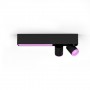 Philips Hue White and Color ambiance 5061030P7 Faretto luminoso intelligente 11 W Nero Bluetooth/Zigbee (50610/30/P7)