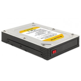 DeLOCK 47224 contenitore di unità di archiviazione Nero 2.5" (47224)