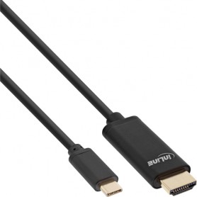 InLine 64113 cavo e adattatore video USB tipo-C (64113)