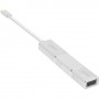 InLine 64109S adattatore grafico USB 3840 x 2160 Pixel Argento (64109S)