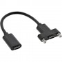 InLine 33441H cavo USB USB 3.2 Gen 2 (3.1 Gen 2) USB C Nero (33441H)
