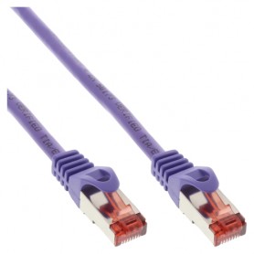 InLine 20m S-STP/PiMF Cat. 6 cavo di rete Porpora Cat6 S/FTP (S-STP) (76420P)