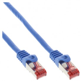InLine S-STP/PiMF Cat.6 20m Blue cavo di rete Cat6 S/FTP (S-STP) (76420B)
