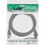 InLine 50m FTP Cat. 5e cavo di rete Grigio Cat5e F/UTP (FTP) (72555L)