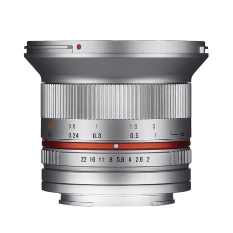 Samyang 12mm F2.0 NCS CS SLR Obiettivo ampio Argento (1220510102)
