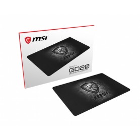 MSI Agility GD20 Tappetino per mouse per gioco da computer Grigio (J02-VXXXXX4-EB9)