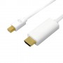 LogiLink CV0123 cavo e adattatore video 2 m Mini DisplayPort HDMI tipo A (Standard) Bianco (CV0123)