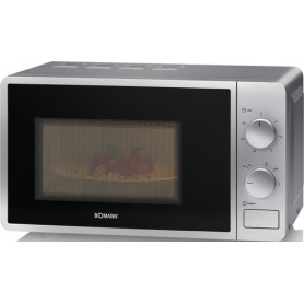 Bomann MW 6014 CB Superficie piana Solo microonde 20 L 700 W Argento (660142)