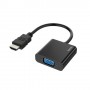 Hama 00200343 cavo e adattatore video 0,15 m HDMI tipo A (Standard) VGA (D-Sub) Nero (00200343)