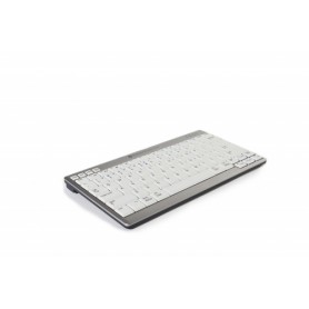 BakkerElkhuizen UltraBoard 950 Wireless tastiera RF Wireless QWERTZ Tedesco Grigio, Bianco (BNEU950WDE)
