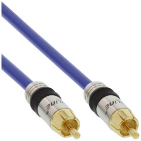 InLine 89407P cavo audio Blu (89407P)