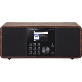 Telestar DIRA S 24i Portatile Digitale Nero, Legno (30-200-01)