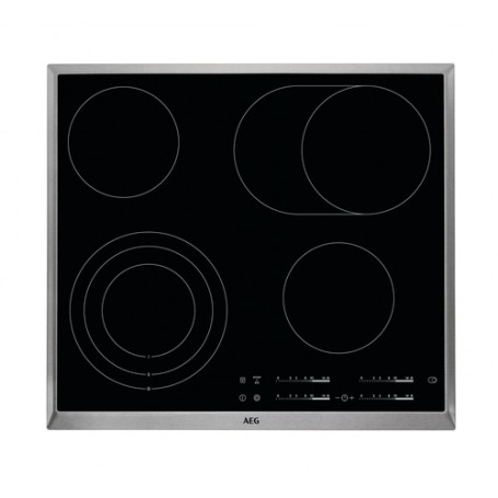 AEG HK654070XB Nero Da incasso Ceramica 4 Fornello(i) (949595011)