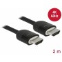 DeLOCK 84964 cavo HDMI 2 m HDMI tipo A (Standard) Nero (84964)