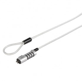 Hama Wedge cavo di sicurezza Argento 1,8 m (00054120)