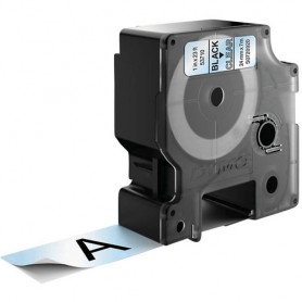 DYMO D1 Standard - Black on Transparent - 24mm nastro per etichettatrice Nero trasparente (53710)