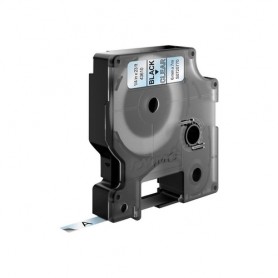 DYMO D1 Standard - Black on Transparent - 6mm nastro per etichettatrice Nero trasparente (S0720770)