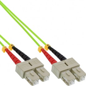 InLine 83520Q cavo a fibre ottiche 2x SC Verde (83520Q)