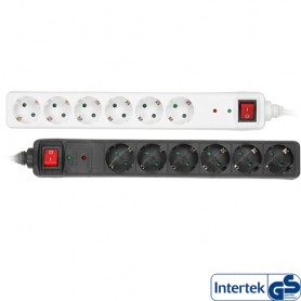 InLine 16461P protezione da sovraccarico Nero 6 presa(e) AC 230 V (16461P)