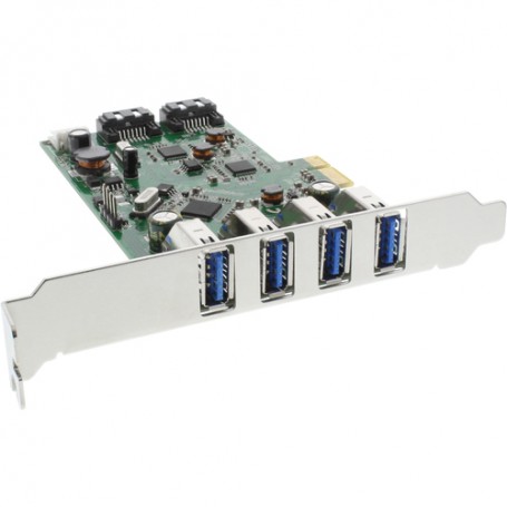 InLine 76664C scheda di interfaccia e adattatore Interno SATA, USB 3.2 Gen 1 (3.1 Gen 1) (76664C)
