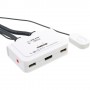 InLine 62612I switch per keyboard-video-mouse (kvm) Nero, Bianco (62612I)