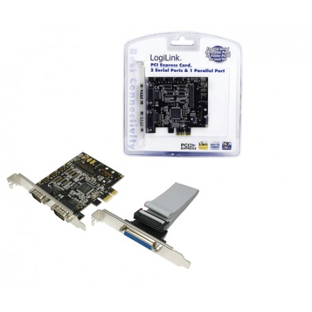 LogiLink PC0033 scheda di interfaccia e adattatore Interno Parallelo, Seriale (PC0033)