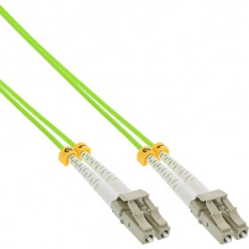 InLine 88543Q cavo a fibre ottiche 2x LC Verde (88543Q)