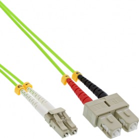 InLine 88640Q cavo a fibre ottiche 2x LC Verde (88640Q)