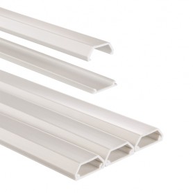 Hama 00020571 blindosbarra Portacavi trasversale Bianco (20571)