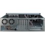 Inter-Tech 3U-30248 Supporto Nero, Acciaio inossidabile (88887107)