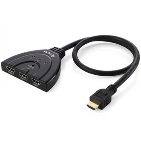 Equip 332703 switch per keyboard-video-mouse (kvm) Nero (332703)