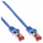 InLine S-STP/PiMF Cat.6 30m Blue cavo di rete Cat6 S/FTP (S-STP) (76430B)