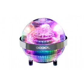 Alphacool 15362 ventola per PC Universale Combinazione pompa-serbatoio Cromo, Trasparente 1 pz (15362)