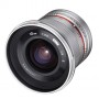 Samyang 12mm F2.0 NCS CS SLR Obiettivo ampio Argento (1220506102)