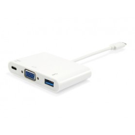 Equip 133462 hub di interfaccia USB 3.2 Gen 1 (3.1 Gen 1) Type-C Bianco (133462)