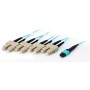 Equip 25557707 cavo a fibre ottiche 15 m MTP 4x SC OM4 Ciano (25557707)
