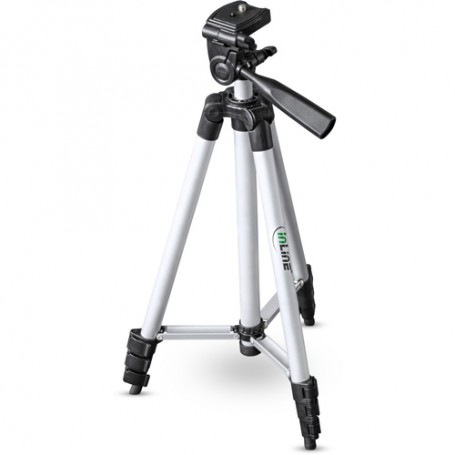 InLine 48002C treppiede Nero, Argento (48002C)