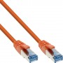 InLine 76815O cavo di rete Arancione Cat6a S/FTP (S-STP) (76815O)