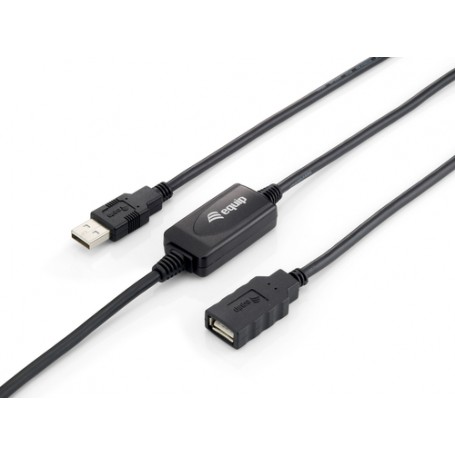 Equip 133310 cavo USB 10 m USB 2.0 USB A Nero (133310)